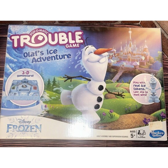 Trouble Disney Frozen Olaf's Ice Adventure Game for Kids New - Picture 1 of 3
